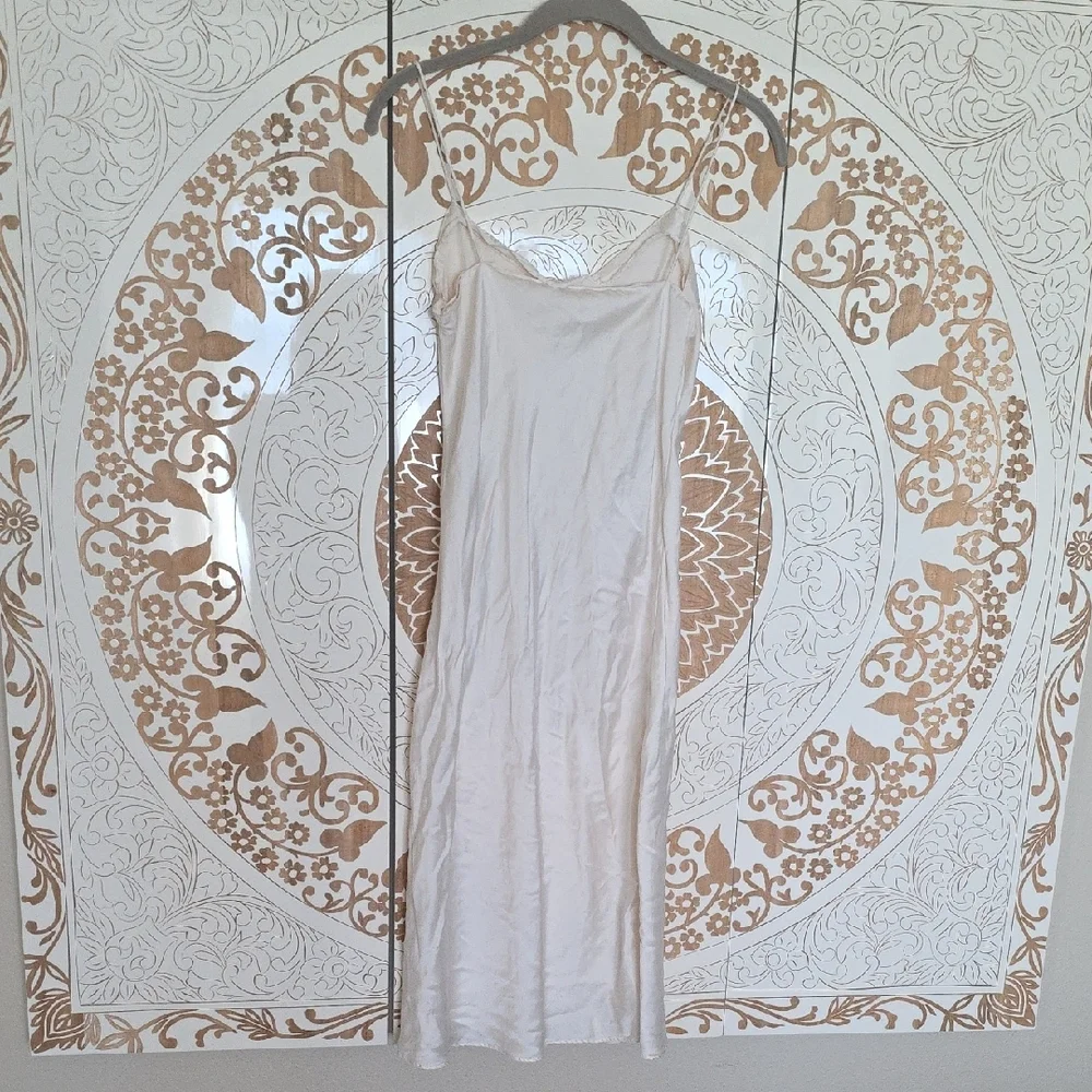 WinterSilks White Chemise Slip Intimates Sleepwear